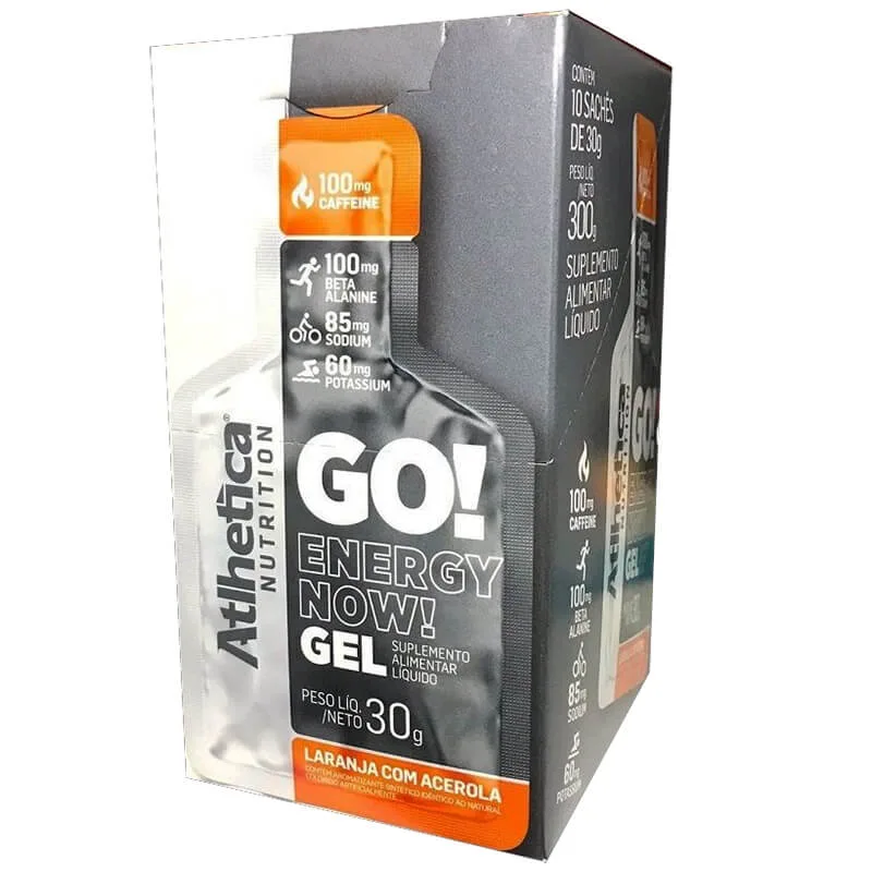 go energy now gel 10 saches de 30 g atlhetica nutrition provisoria