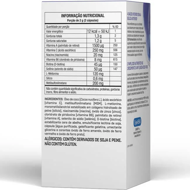 hair gro 60 caps dux nutrition tabela nutricional