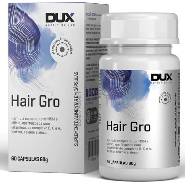 hair gro 60 caps dux nutrition