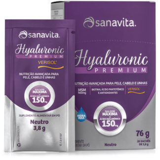 Hyaluronic Premium Verisol 150mg Neutro (20 sachês) Sanavita