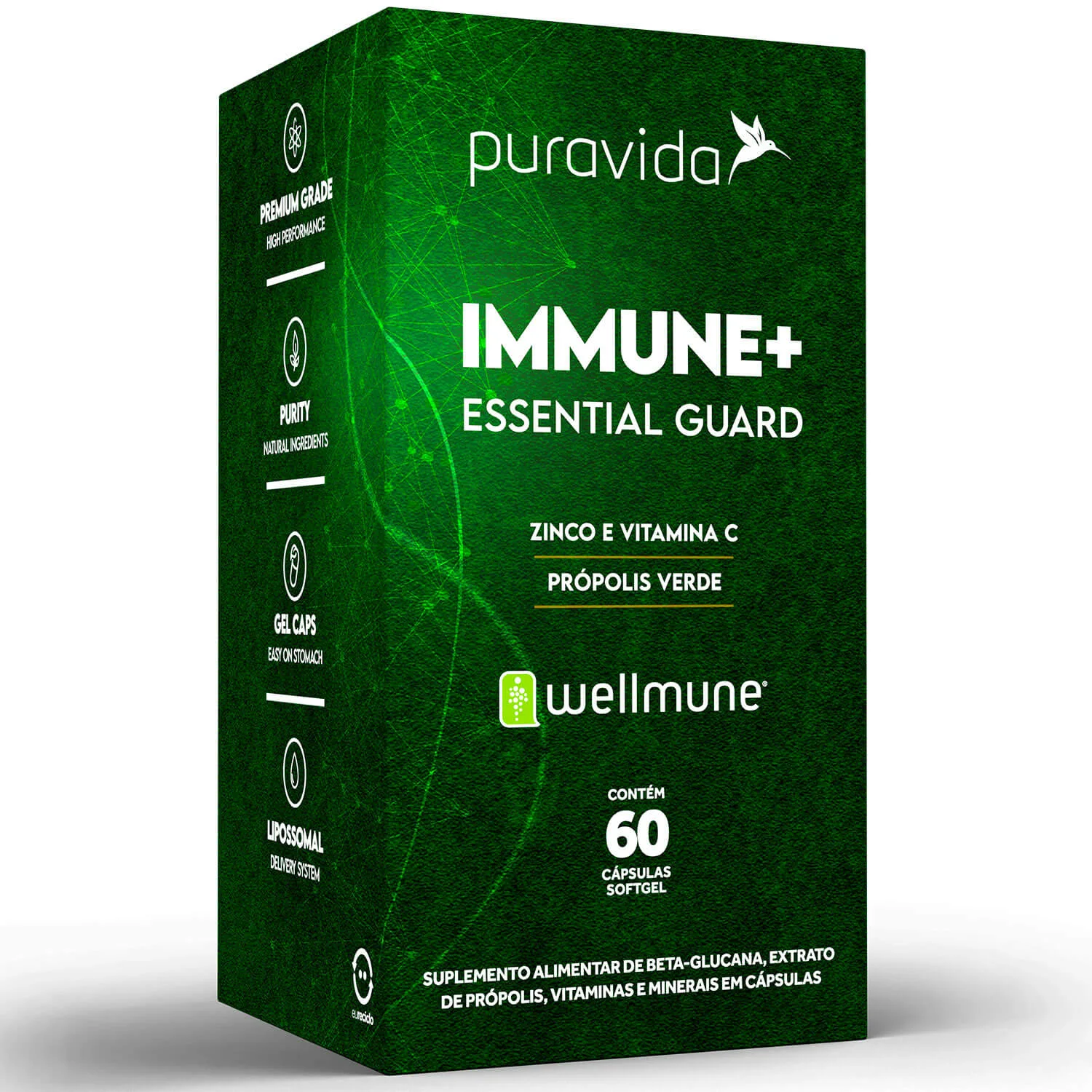 immune essential guard 30 caps puravida esquerda