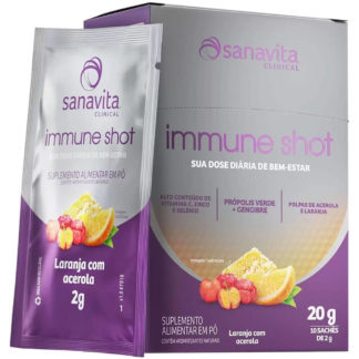 Immune Shot (10 sachês de 2g) Sanavita