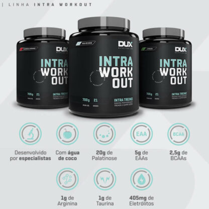 intra workout 700g dux nutrition lab beneficios