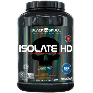 isolate hd 900g chocolate black skull