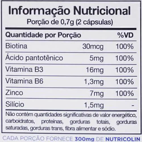 keraderme silicio organico 60 caps nutrends