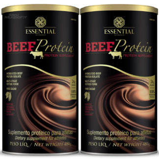 Kit 2 Beef Protein Cacao (480g) Essential Nutrition