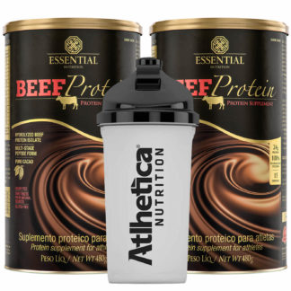 Kit 2 Beef Protein (480g) Essential + Shaker
