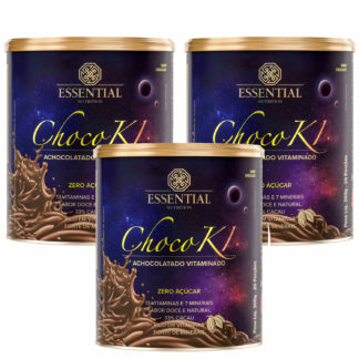 Kit 3 ChocoKi (3 potes de 300g) Essential Nutrition