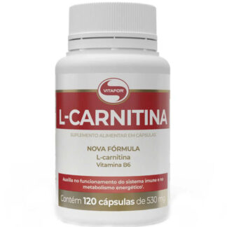 l carnitina 120 caps vitafor frente