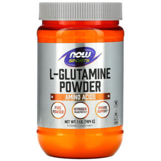 L-Glutamina em Pó (454g) NOW Sports