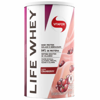 Life Whey (450g Cranberry) Vitafor