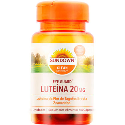 Luteína 20mg (30 caps) Sundown Clean Nutrition