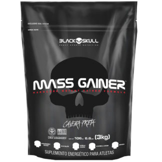 mass gainer refil 3kg black skull