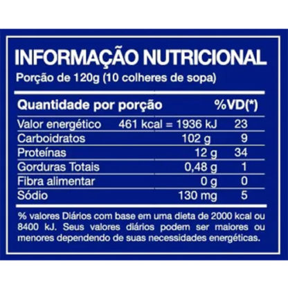 Mass Supertaste Refil (1kg) Tabela Nutricional Nutrends