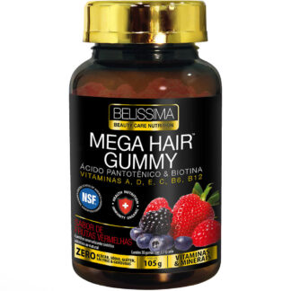 mega hair gummy 30 gomas belissima