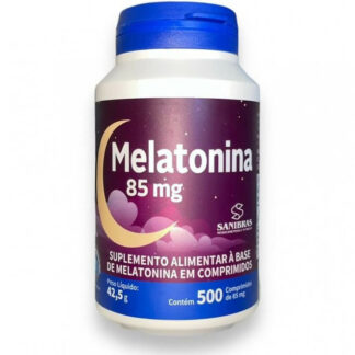 melatonina 0 21mg 500 comprimidos sanibras