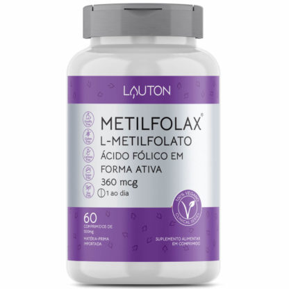metilfolax acido folico 60 caps lauton nutrition