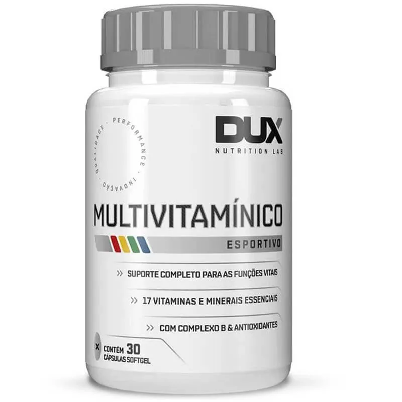 multivitaminico 30 caps dux nutrition lab