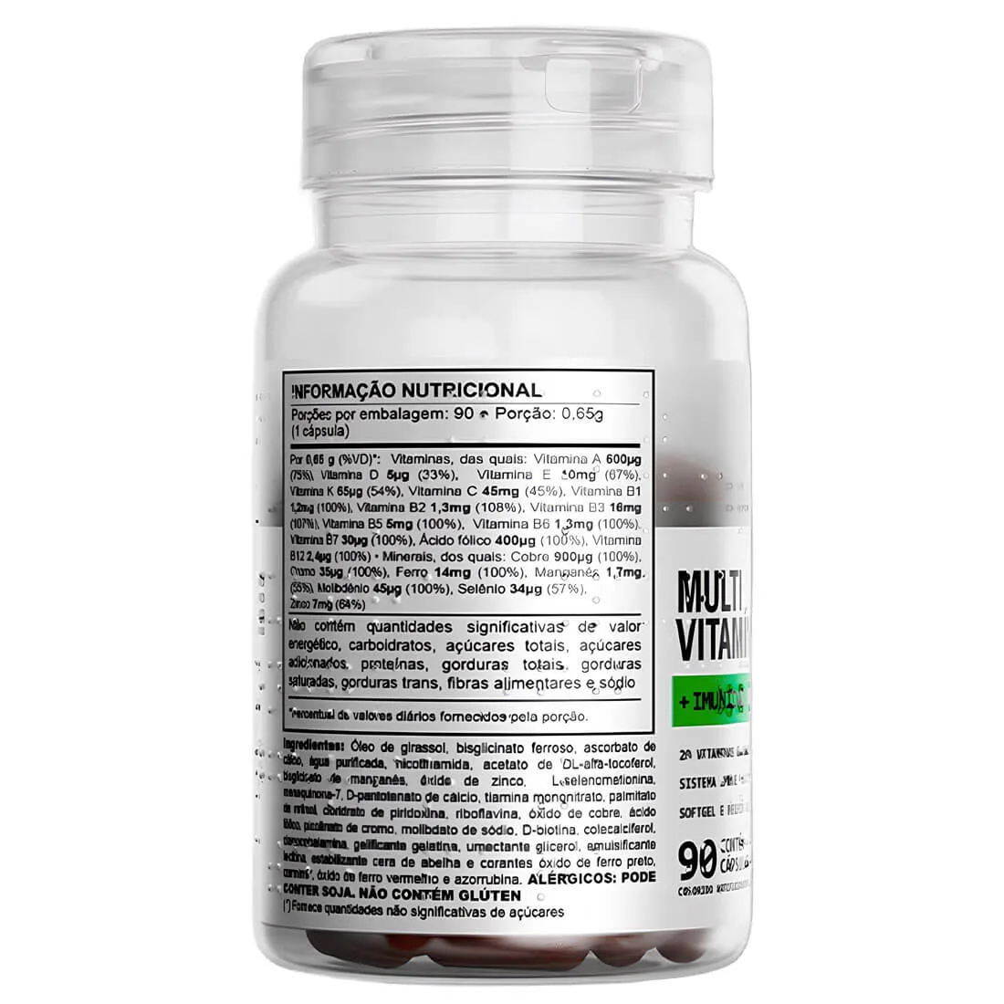 multivitaminico imunidade 90 caps under labz verse