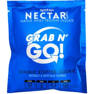 nectar whey protein isolado sache grab n go syntrax cookies