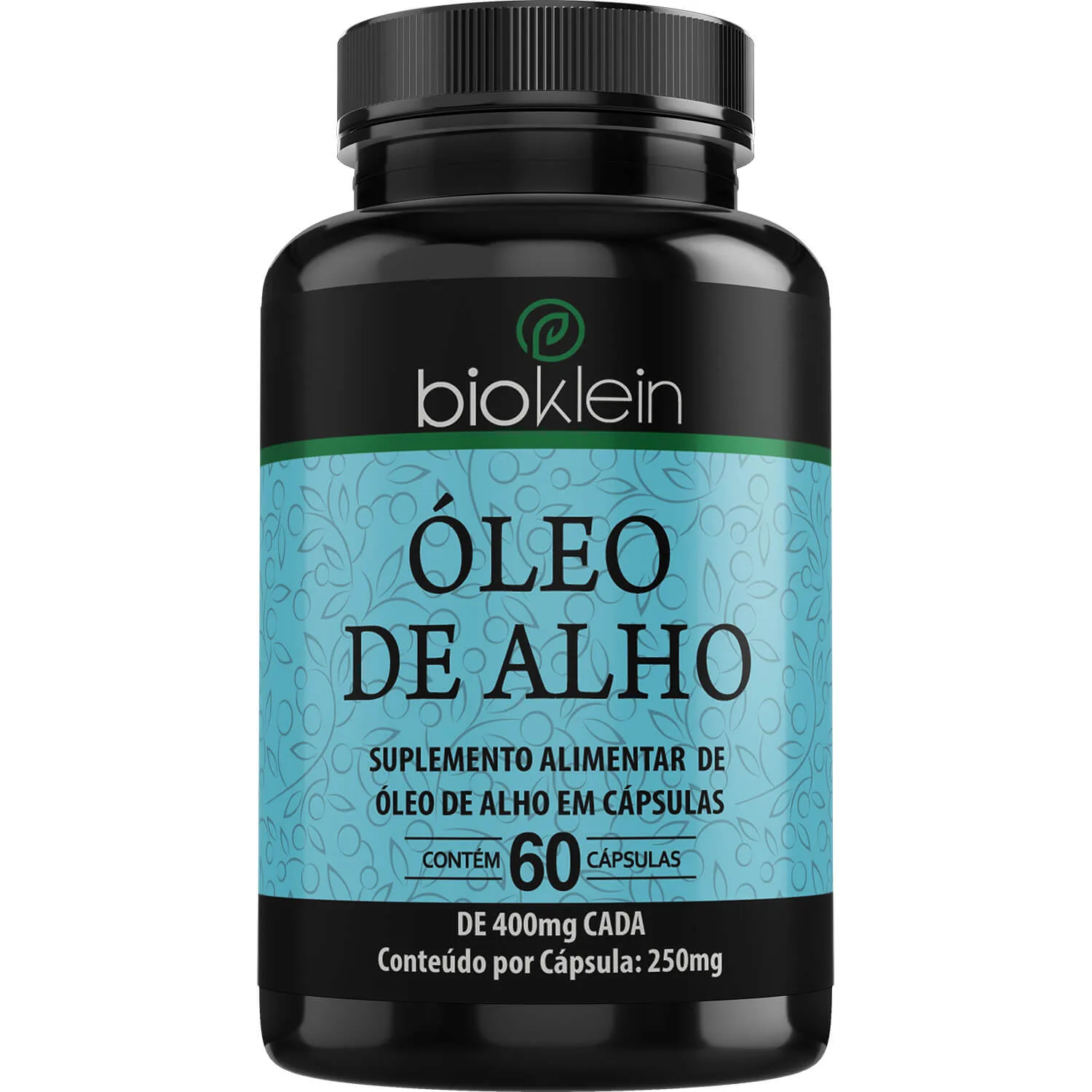 oleo de alho 60 caps bioklein