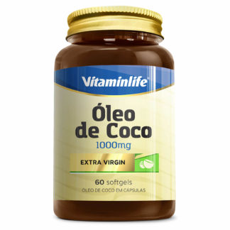 Óleo de Coco 1000mg (60 caps) VitaminLife