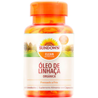 Óleo de Linhaça 1000mg (60 caps) Sundown Clean Nutrition