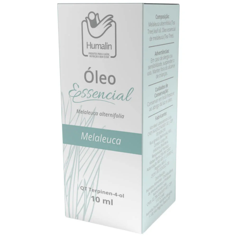 oleo essencial de melaleuca 10ml caixa humalin