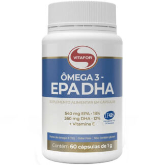 omega 3 epa dha 60 caps vitafor novo