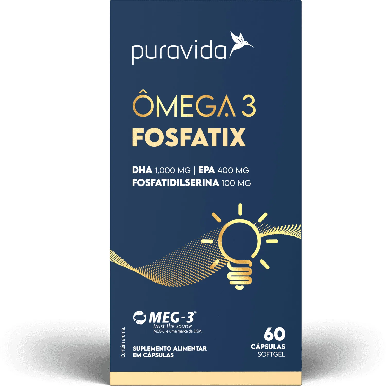 omega 3 fosfatix 60 caps puravida