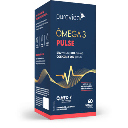 omega 3 pulse 60 caps puravida esquerda