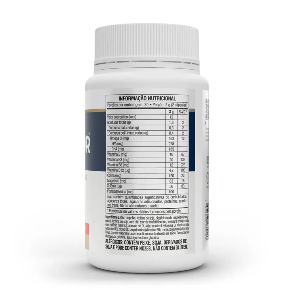 omegafor memory 60 caps vitafor tabela nutricional
