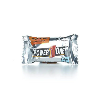 Paçoca com Whey Protein (1 unidade 18g) Power One