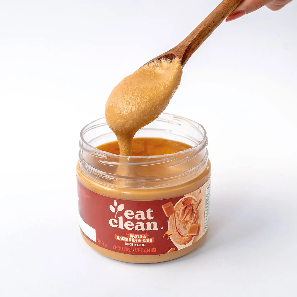 pasta castanha caju 300g eat clean doce de leite deliciosa
