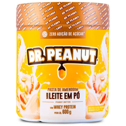 pasta de amendoim leite em po 600g dr peanut