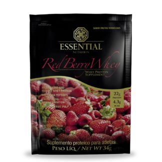 red berry whey 1 sache de 34g essential nutrition