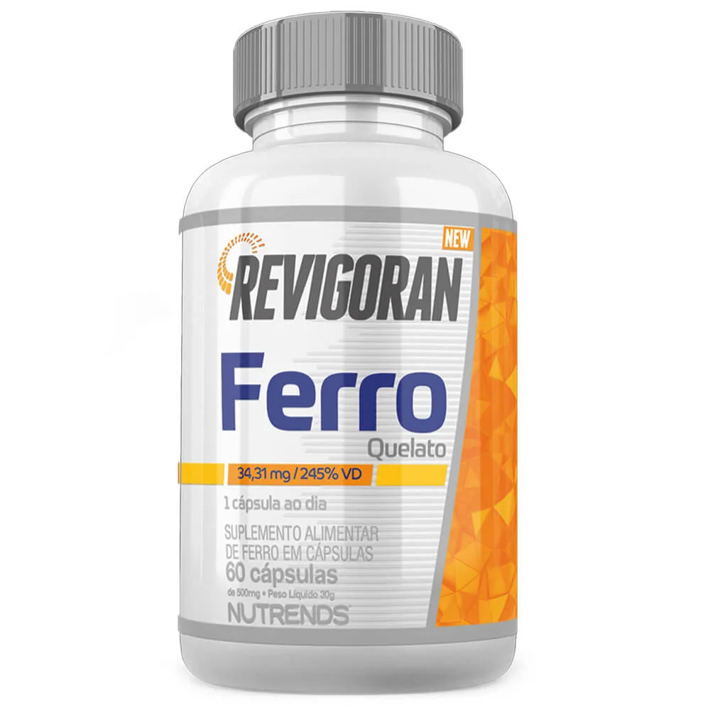 revigoran ferro quelato 60 caps nutrends