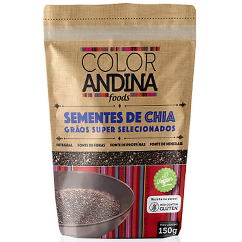 semente de chia 150g color andina