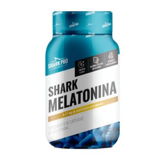 shark melatonina 60 caps shark pro