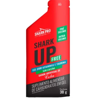 shark up free pre treino cola 30g shark pro