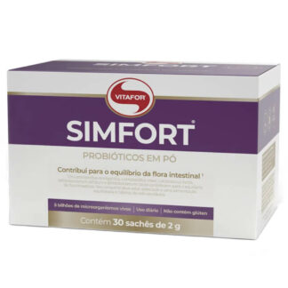 simfort probiotico 30 saches de 2g vitafor novo