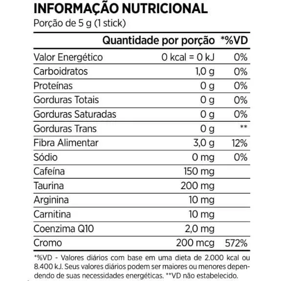 smart coffee 20 saches de 5g atlhetica nutrition tabela nutricional