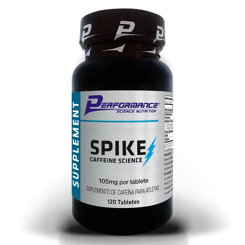 spike caffeine science 120tabs performance nutrition