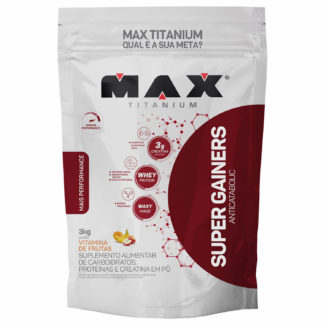 super gainers 3kg vitaminas frutas max titanium