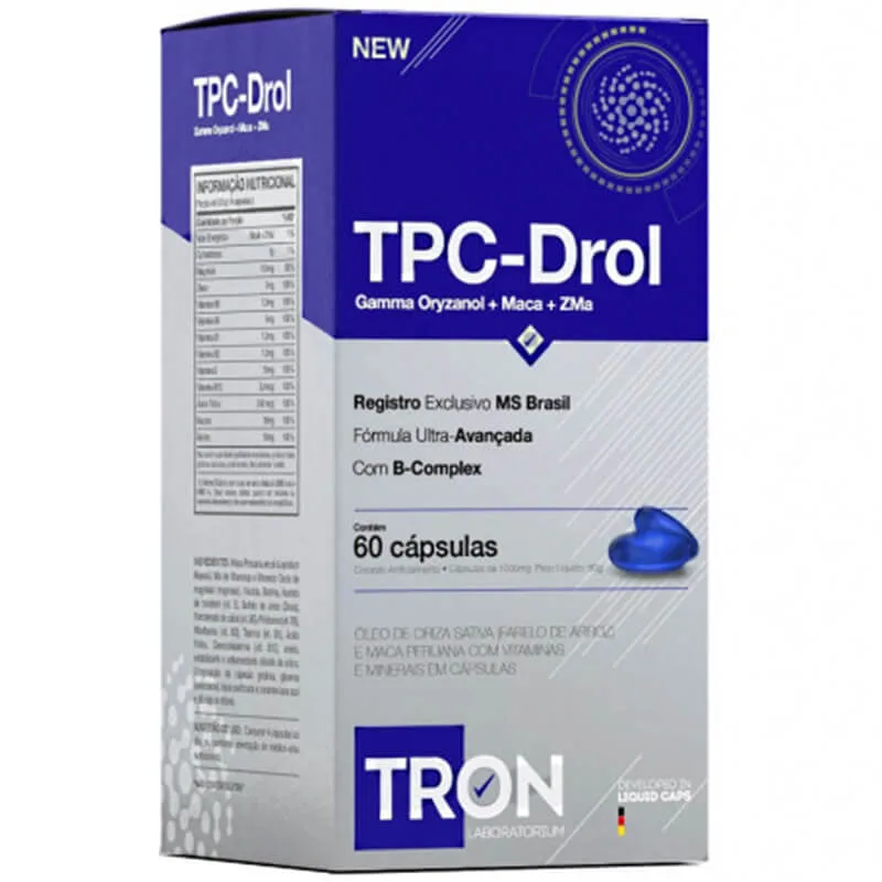 tpc drol gamma oryzanol 60 caps nutrends