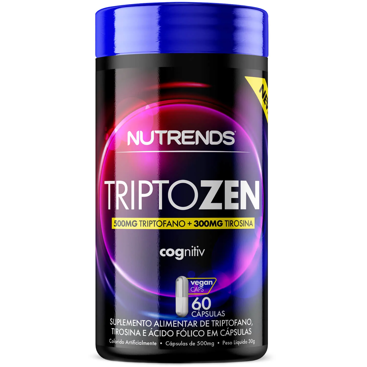 triptozen cognitiv 60 caps nutrends