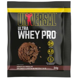 Ultra Whey Pro Sorvete de Chocolate (Sachê 34g) Universal Nutrition
