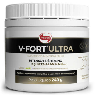 V-Fort Ultra Pré Treino (240g) Limão Vitafor