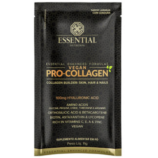 vegan pro collagen sache de 11 g essential nutrition