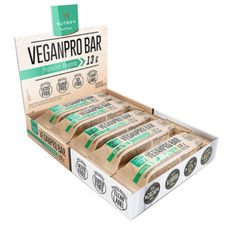 veganpro bar 10 barras de 40g nutrify